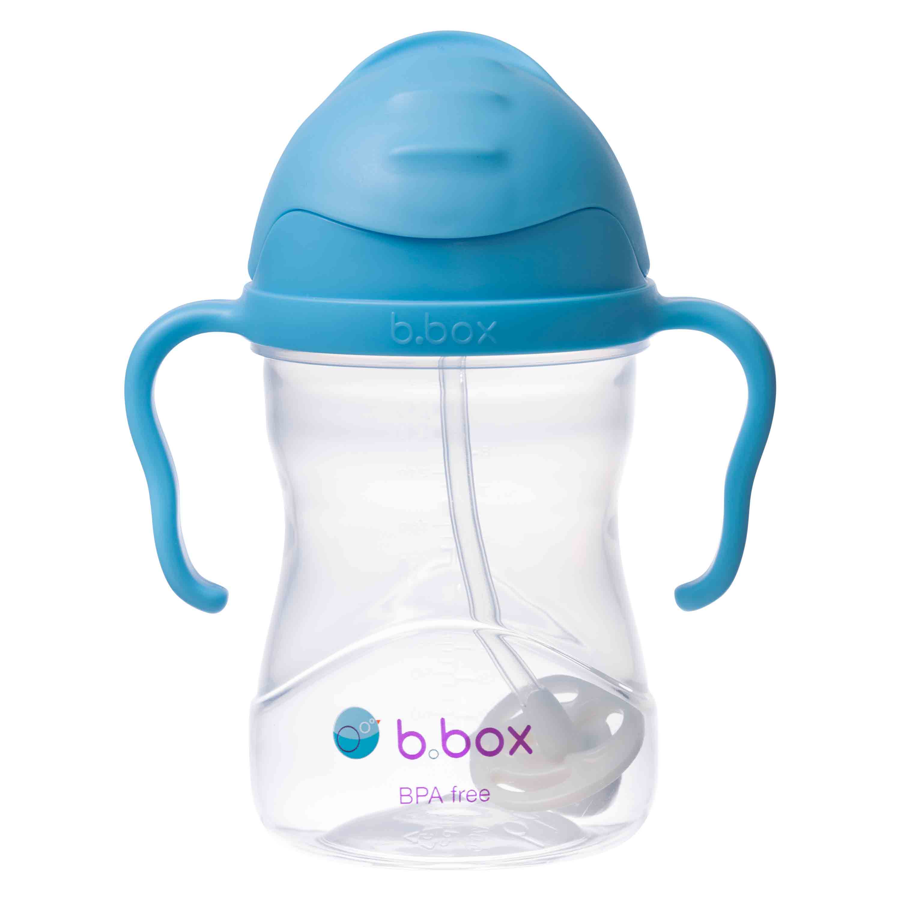Sippy Straw Cup 240ml - Blueberry