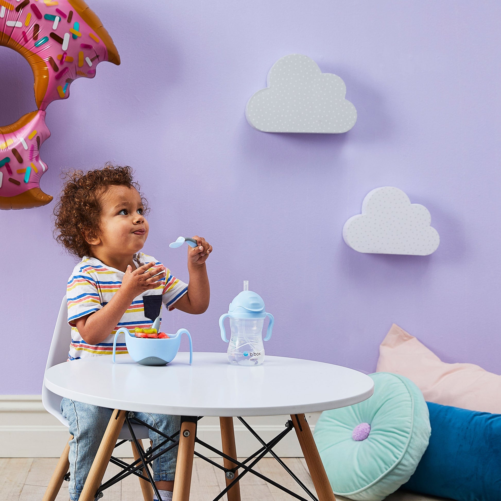 Sippy Straw Cup 240ml - Bubblegum