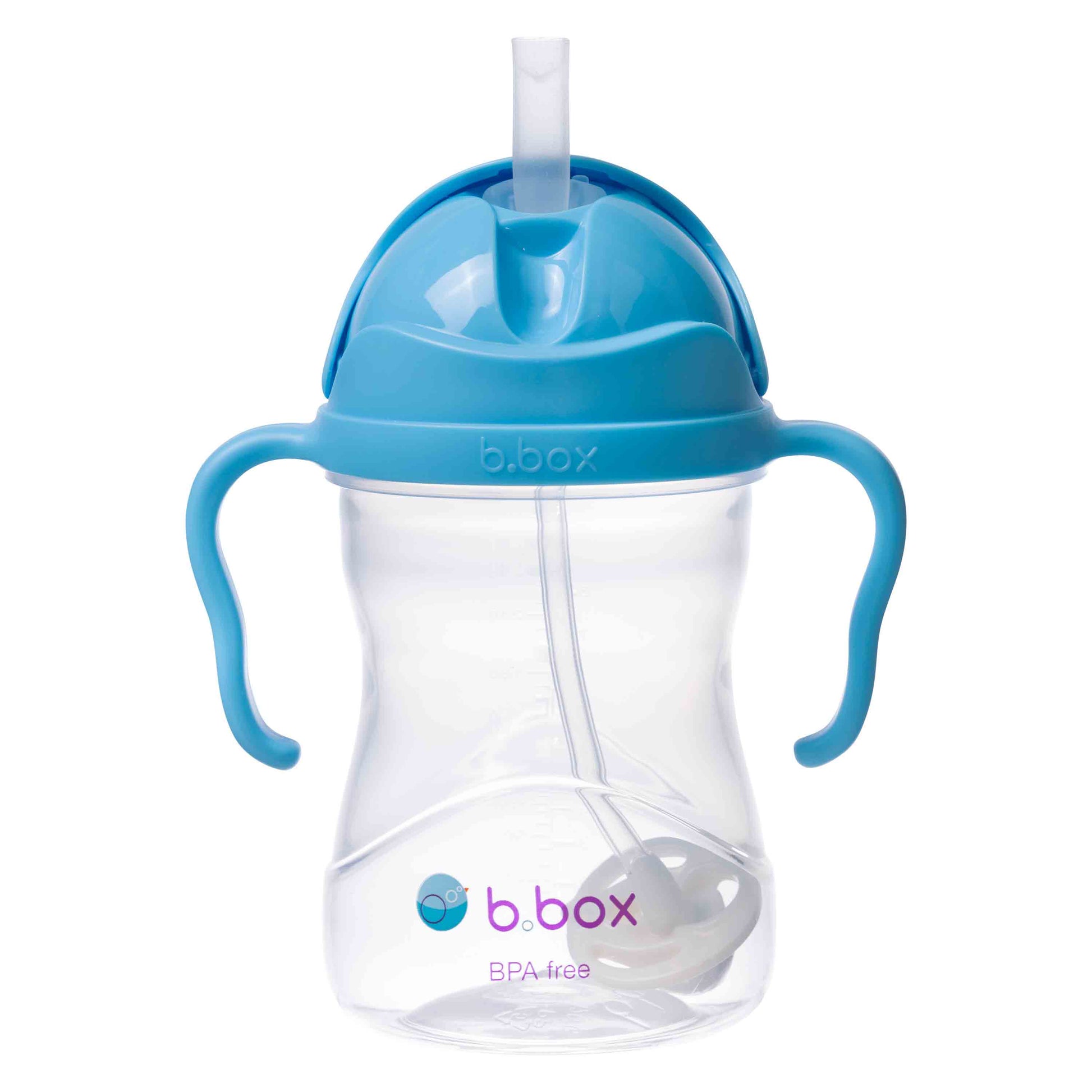 Sippy Straw Cup 240ml - Blueberry