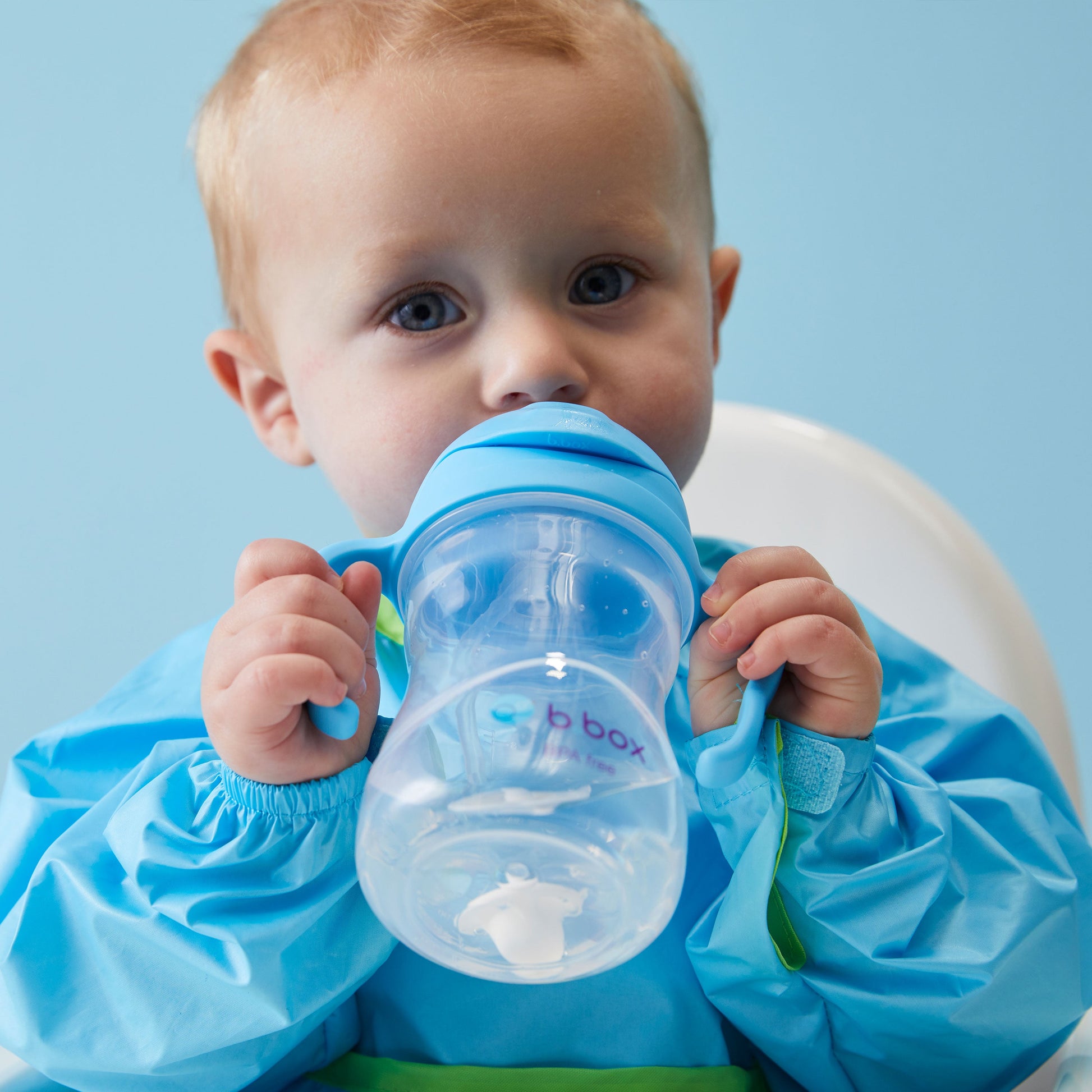 Sippy Straw Cup 240ml - Blueberry