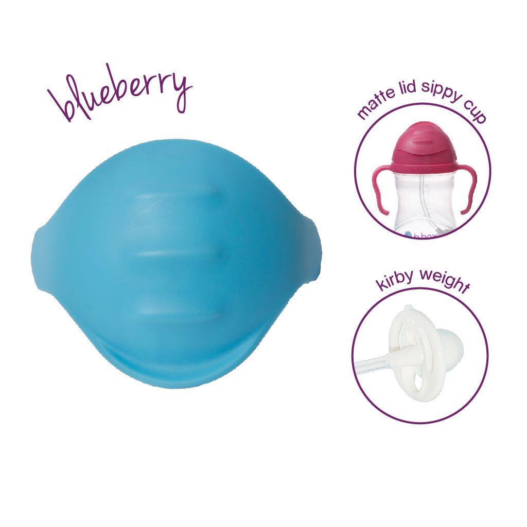 Sippy Straw Cup 240ml - Blueberry