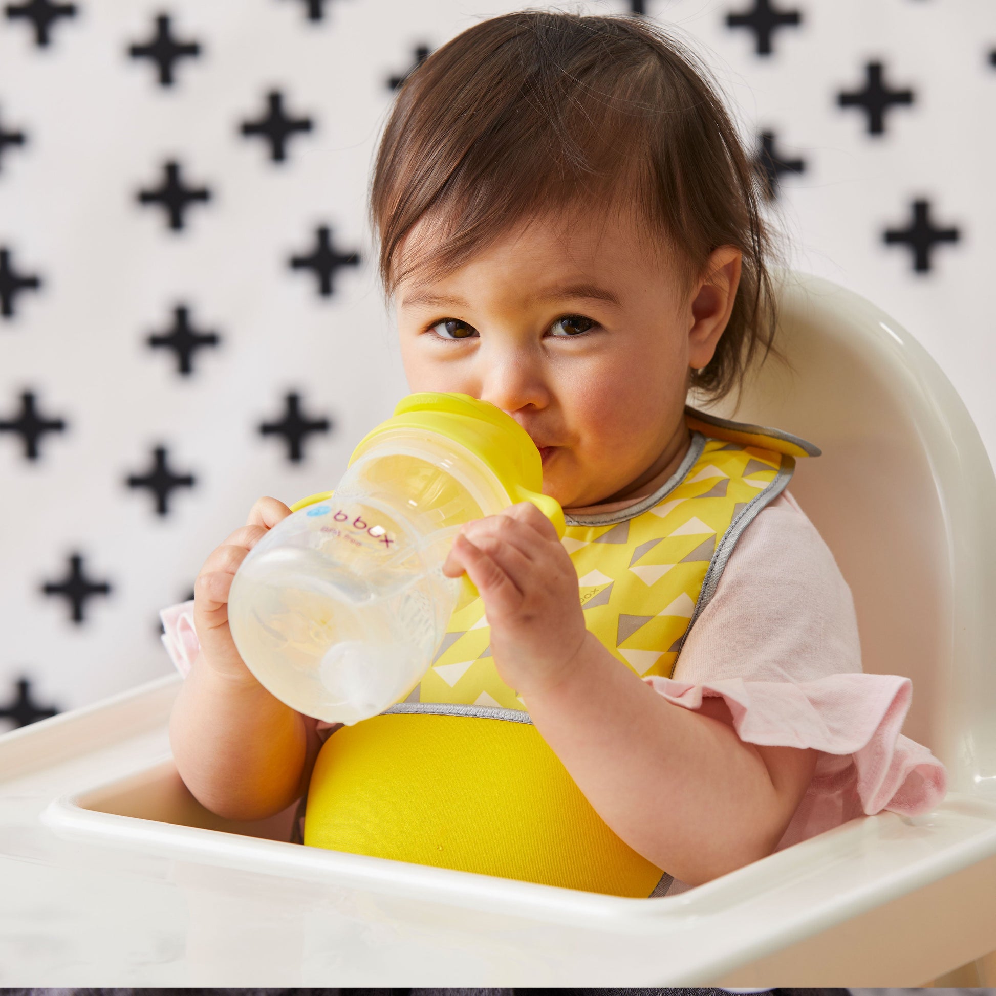 Sippy Straw Cup 240ml - Lemon