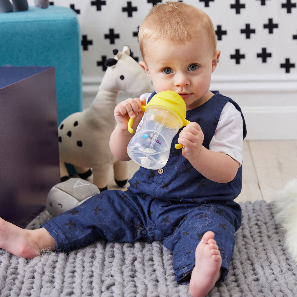 Sippy Straw Cup 240ml - Lemon