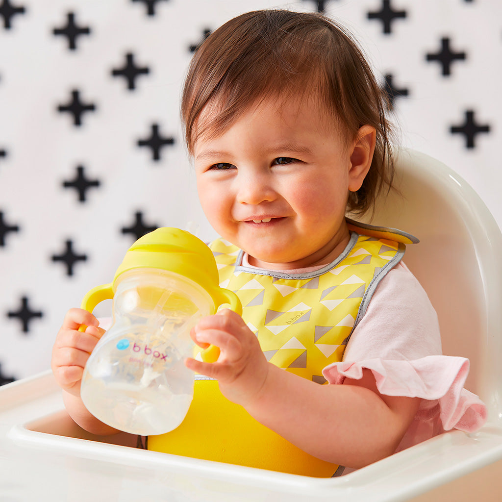 Sippy Straw Cup 240ml - Lemon