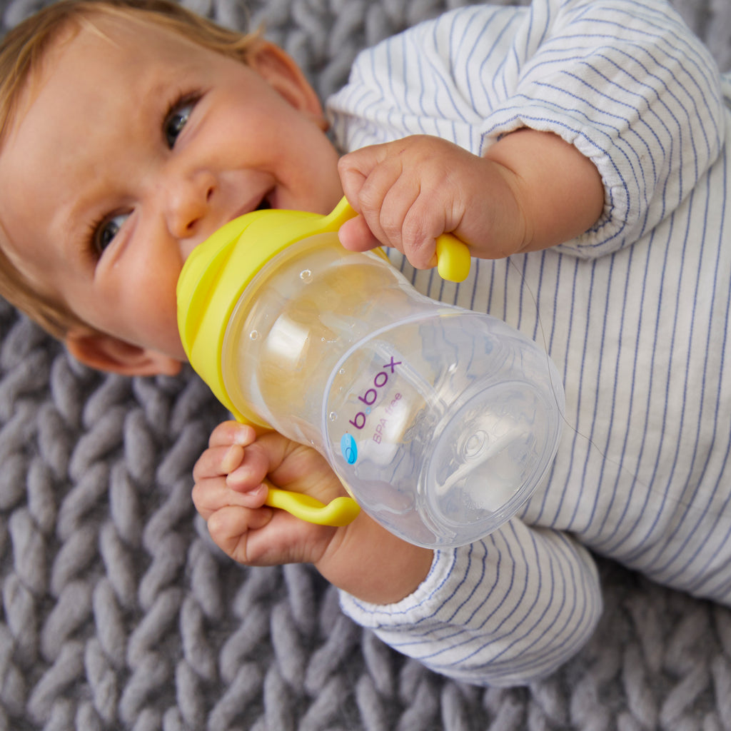 Sippy Straw Cup 240ml - Lemon