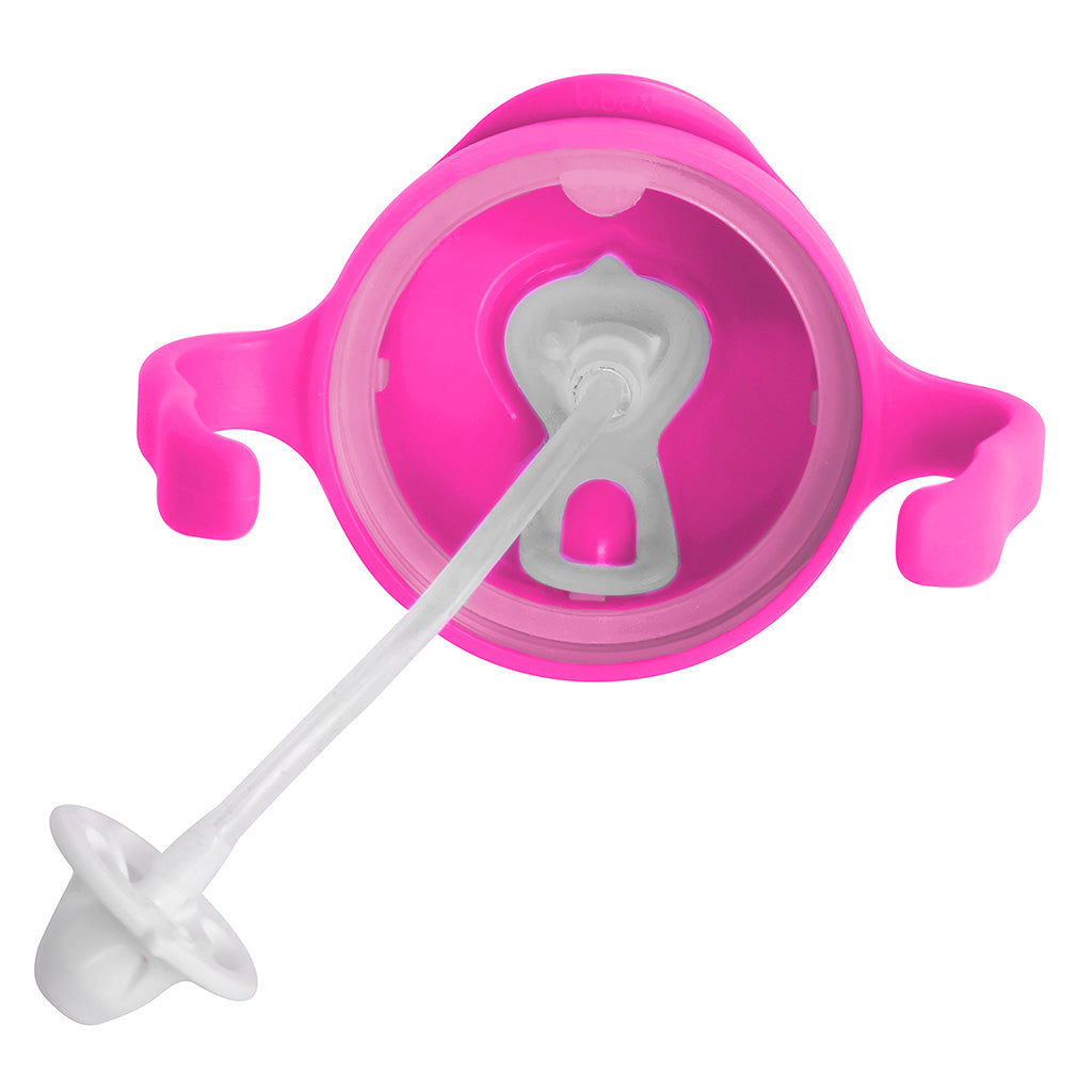 Sippy Straw Cup 240ml - Pink Pomegranate