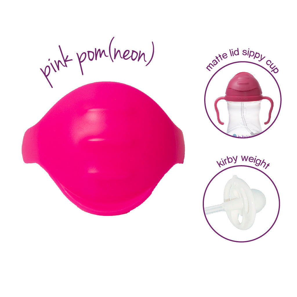 Sippy Straw Cup 240ml - Pink Pomegranate