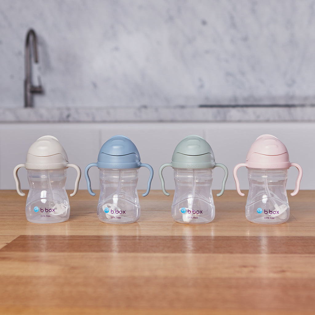 Sippy Straw Cup 240ml - Blush
