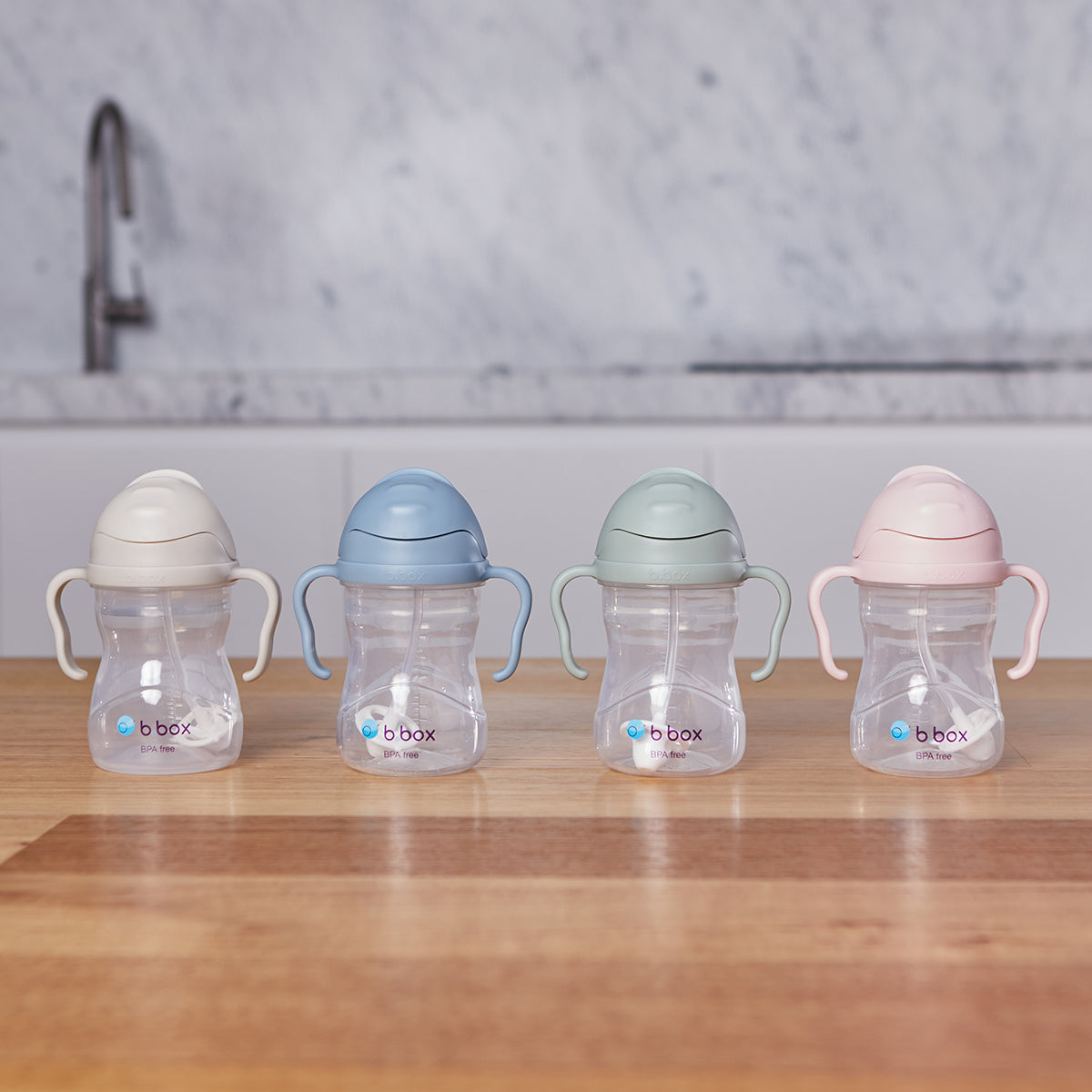 Sippy Straw Cup 240ml - Blush
