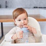 Sippy Straw Cup 240ml - Ocean