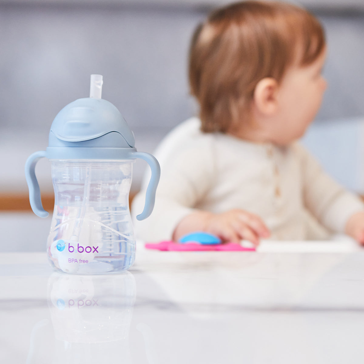Sippy Straw Cup 240ml - Ocean
