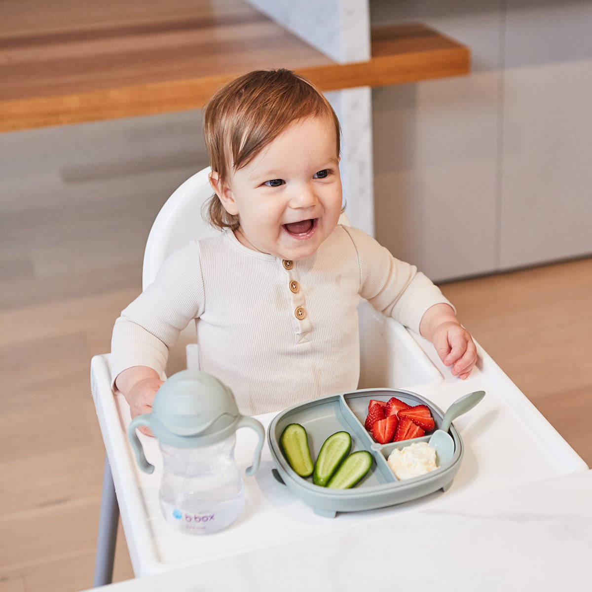 Sippy Straw Cup 240ml - Sage