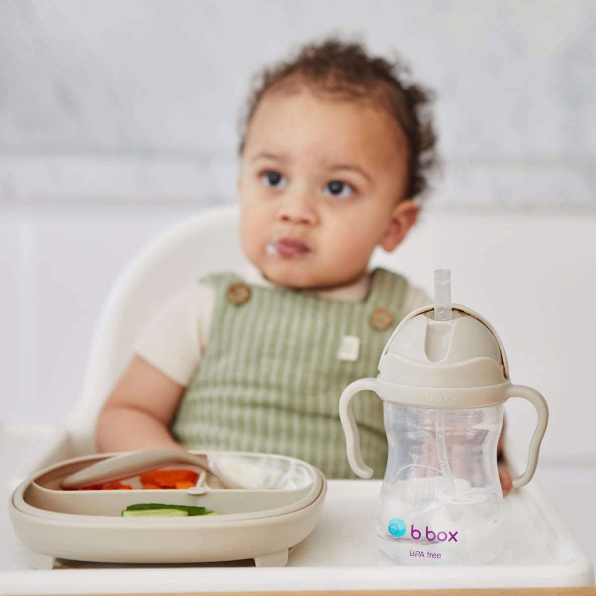 Sippy Straw Cup 240ml - Latte