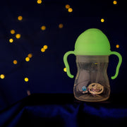 Sippy Straw Cup 240ml - Glow in the Dark