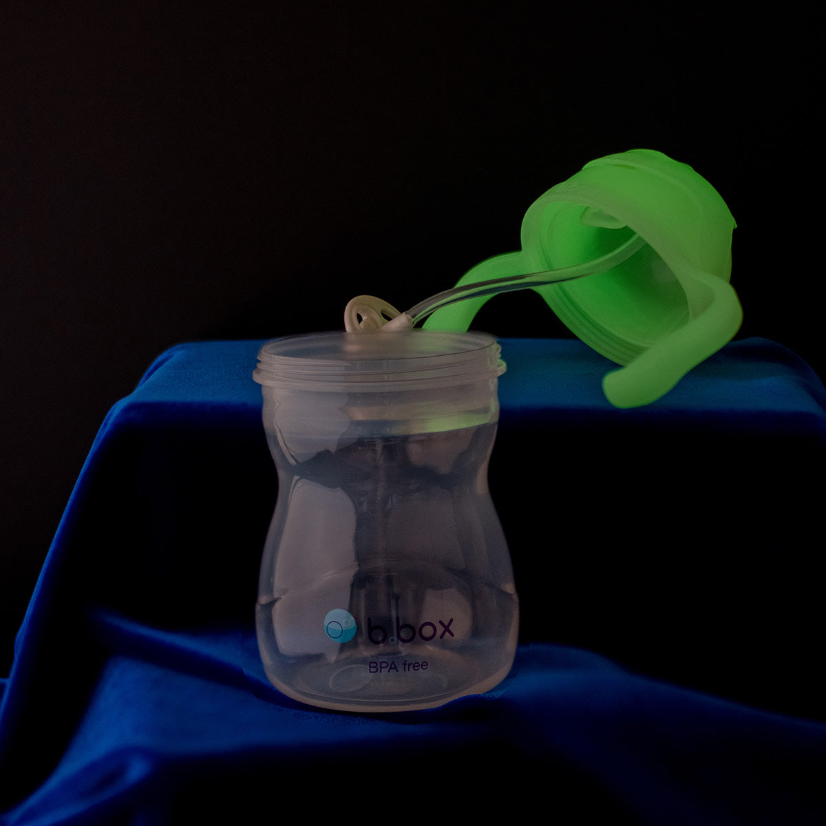 Sippy Straw Cup 240ml - Glow in the Dark