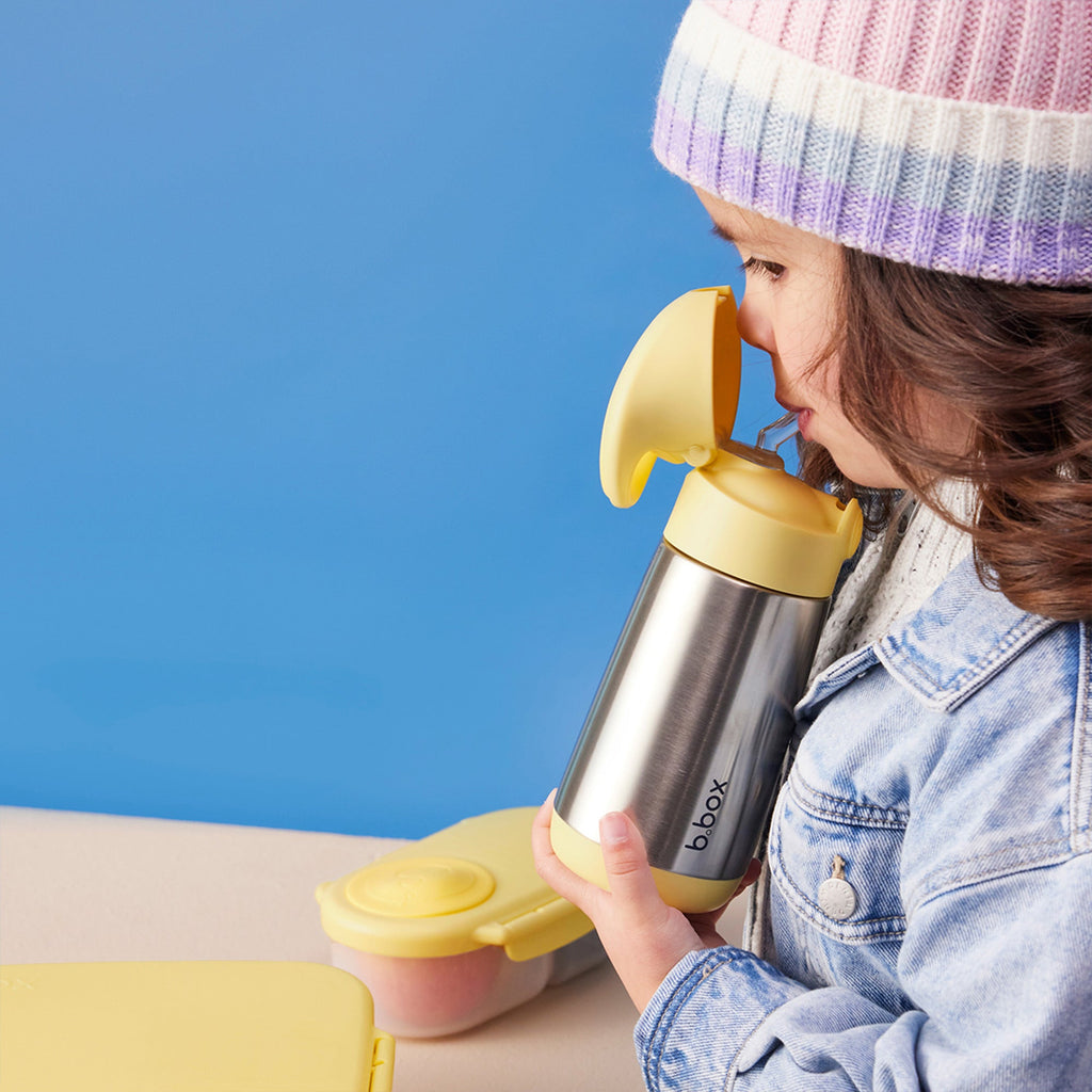Insulated Drink Bottle - 350ml - Lemon Twist