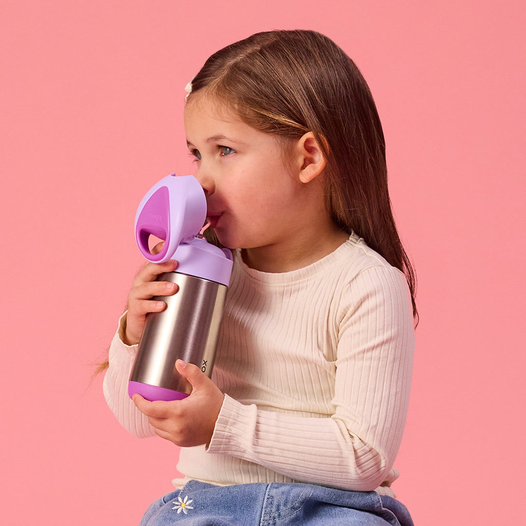 Insulated Drink Bottle - 350ml - Sugar Plum