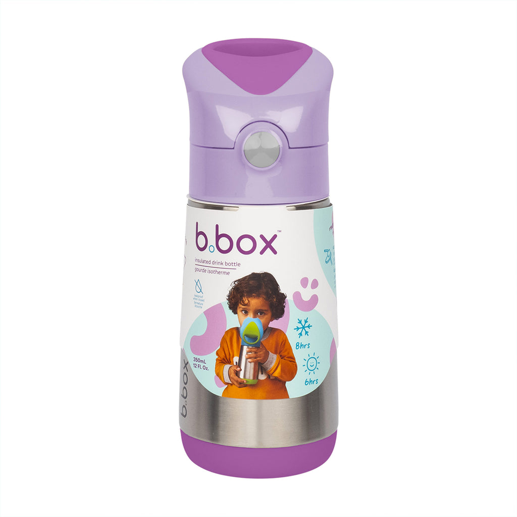 Insulated Drink Bottle - 350ml - Sugar Plum