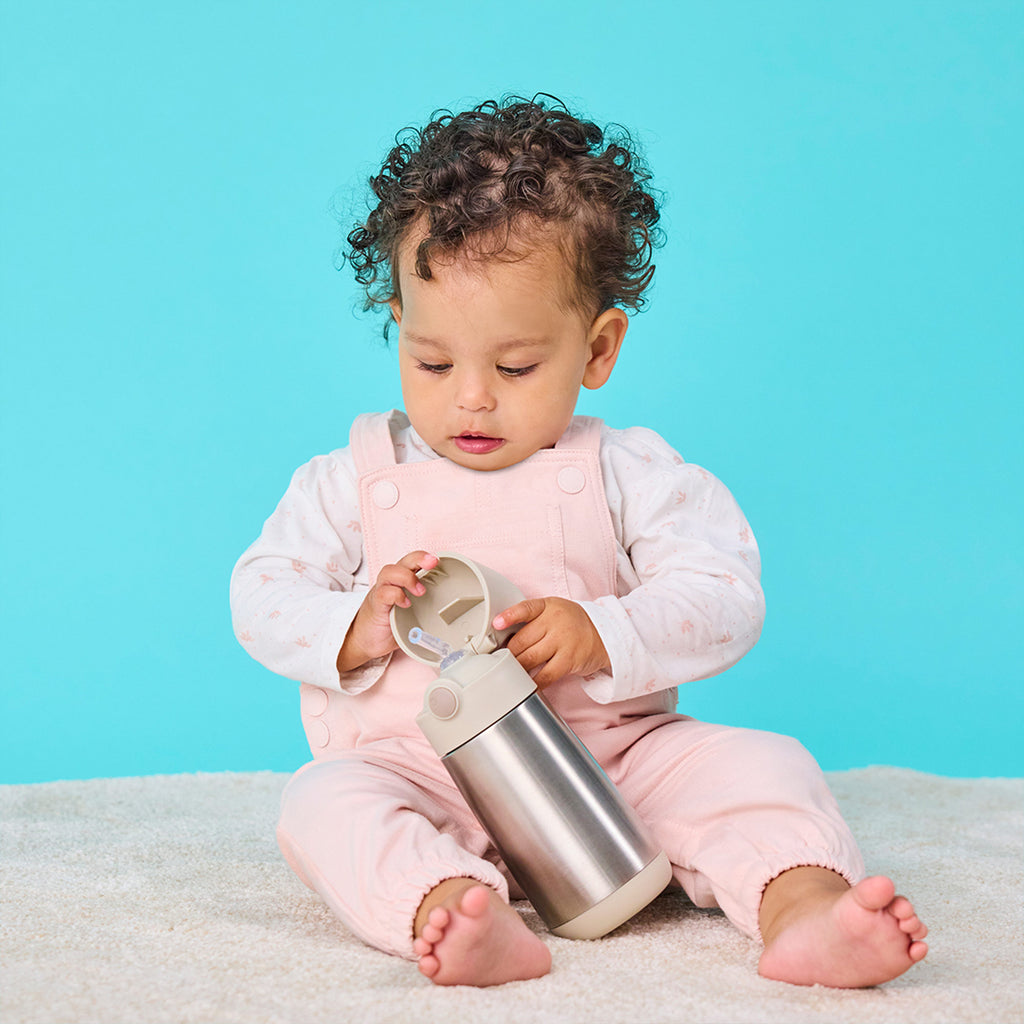 Insulated Drink Bottle - 350ml - Latte