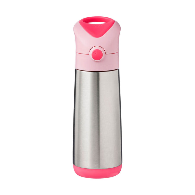 Insulated Drink Bottle - 500ml - Flamingo Fizz