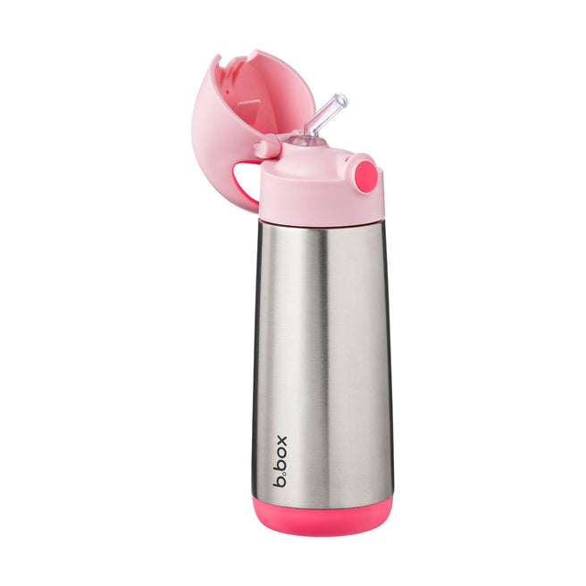 Insulated Drink Bottle - 500ml - Flamingo Fizz