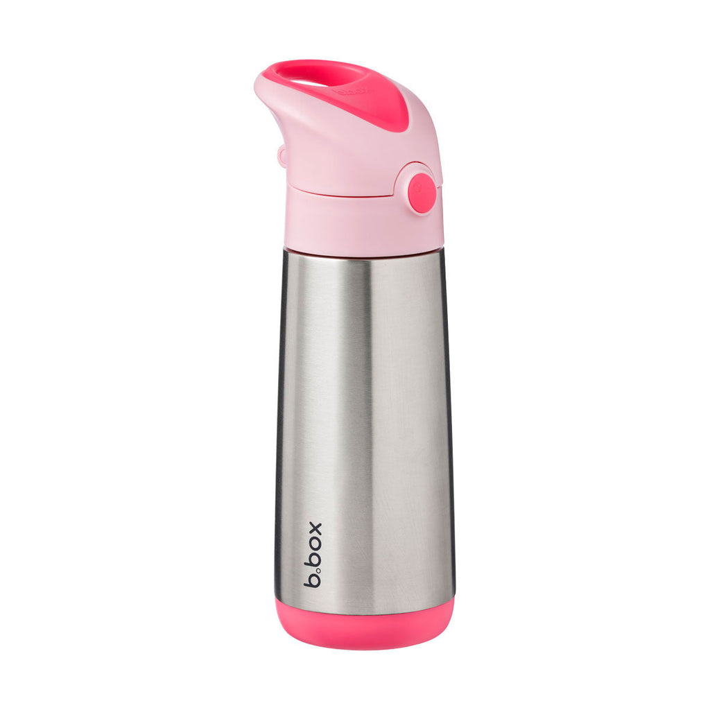 Insulated Drink Bottle - 500ml - Flamingo Fizz