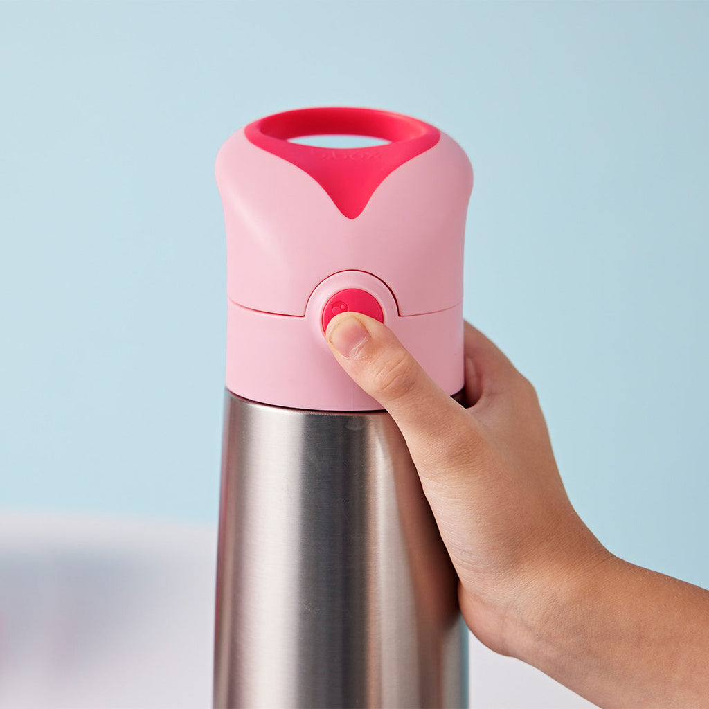Insulated Drink Bottle - 500ml - Flamingo Fizz