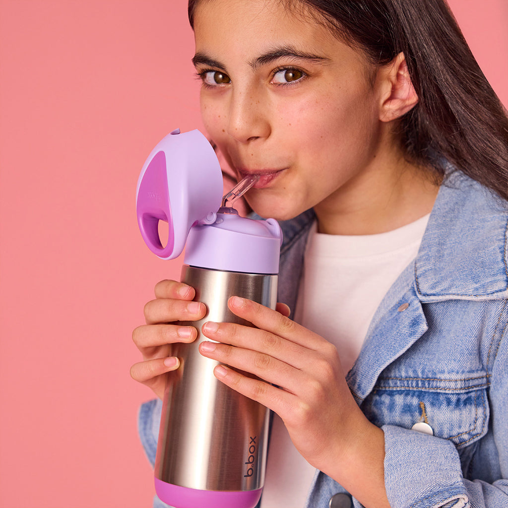 Insulated Drink Bottle - 500ml - Sugar Plum