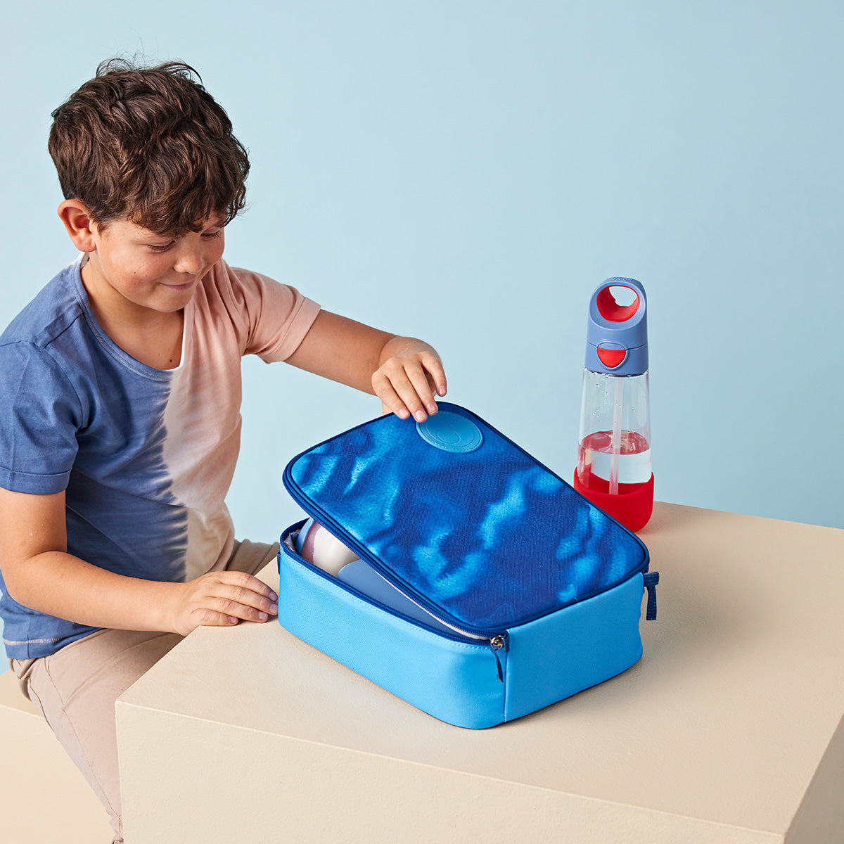 Tritan Drink Bottle - 600ml - Blue Blaze