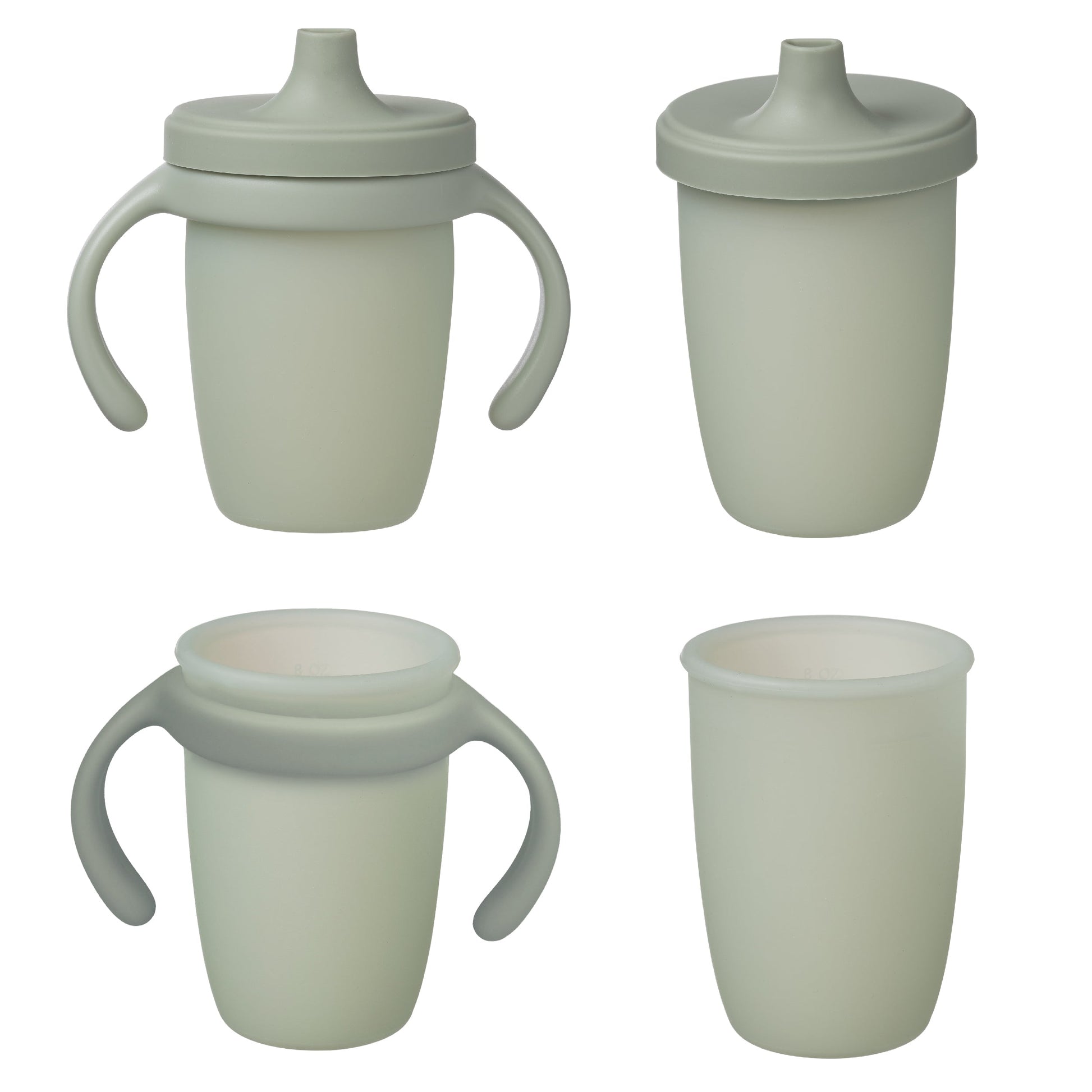 Silicone Spout Cup - Sage