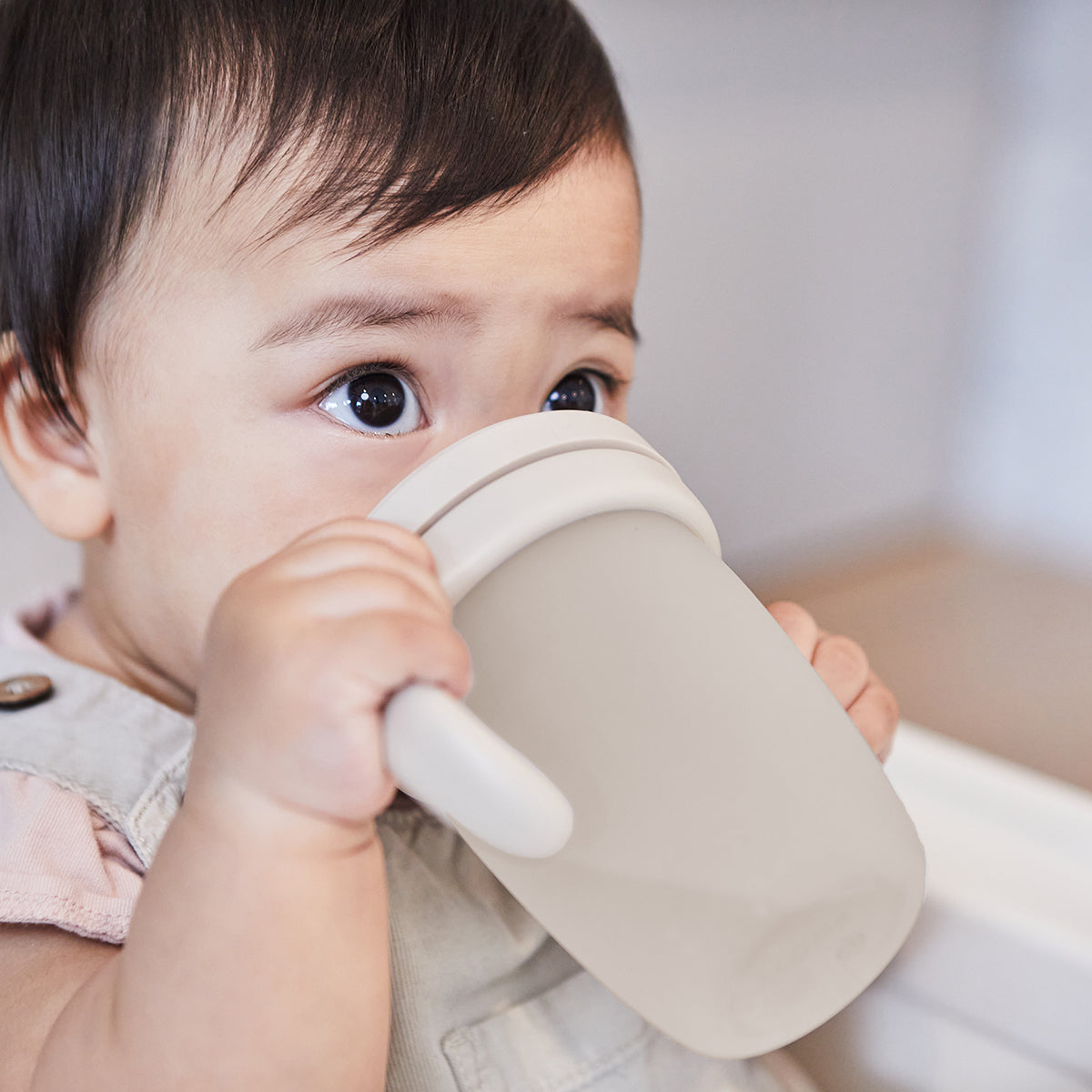 Silicone Spout Cup - Latte