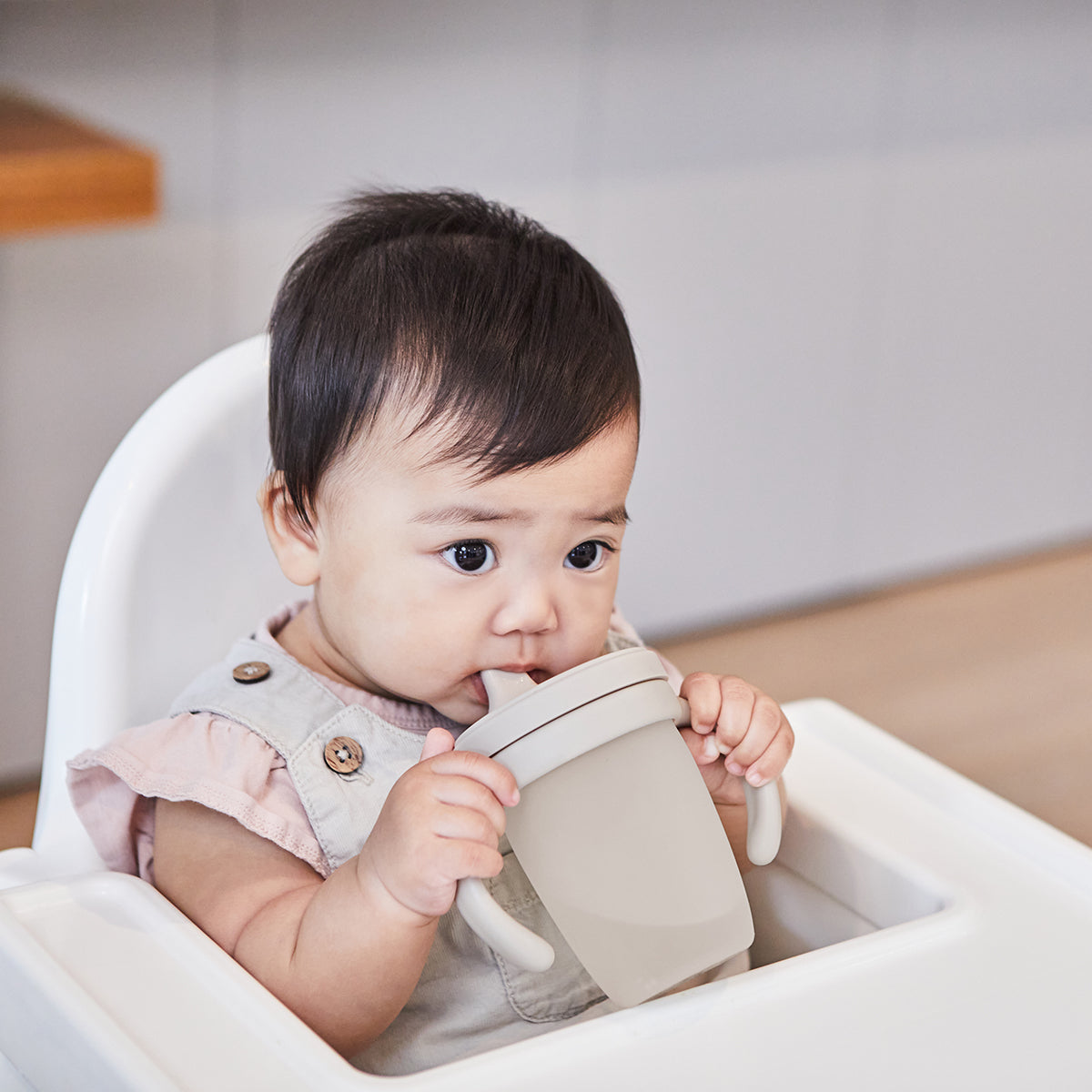 Silicone Spout Cup - Latte