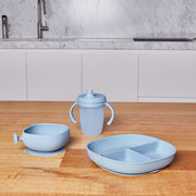 Silicone Plate + Lid - Ocean