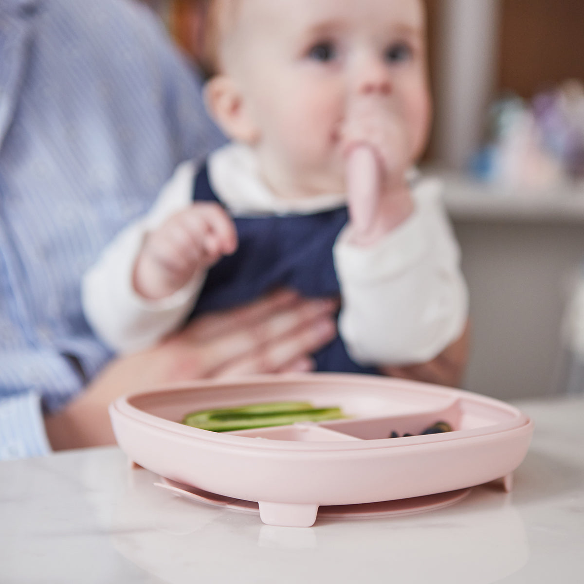 2 in 1 Suction Plate - Blush