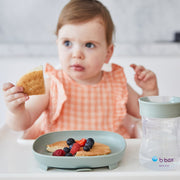 2 in 1 Suction Plate - Sage