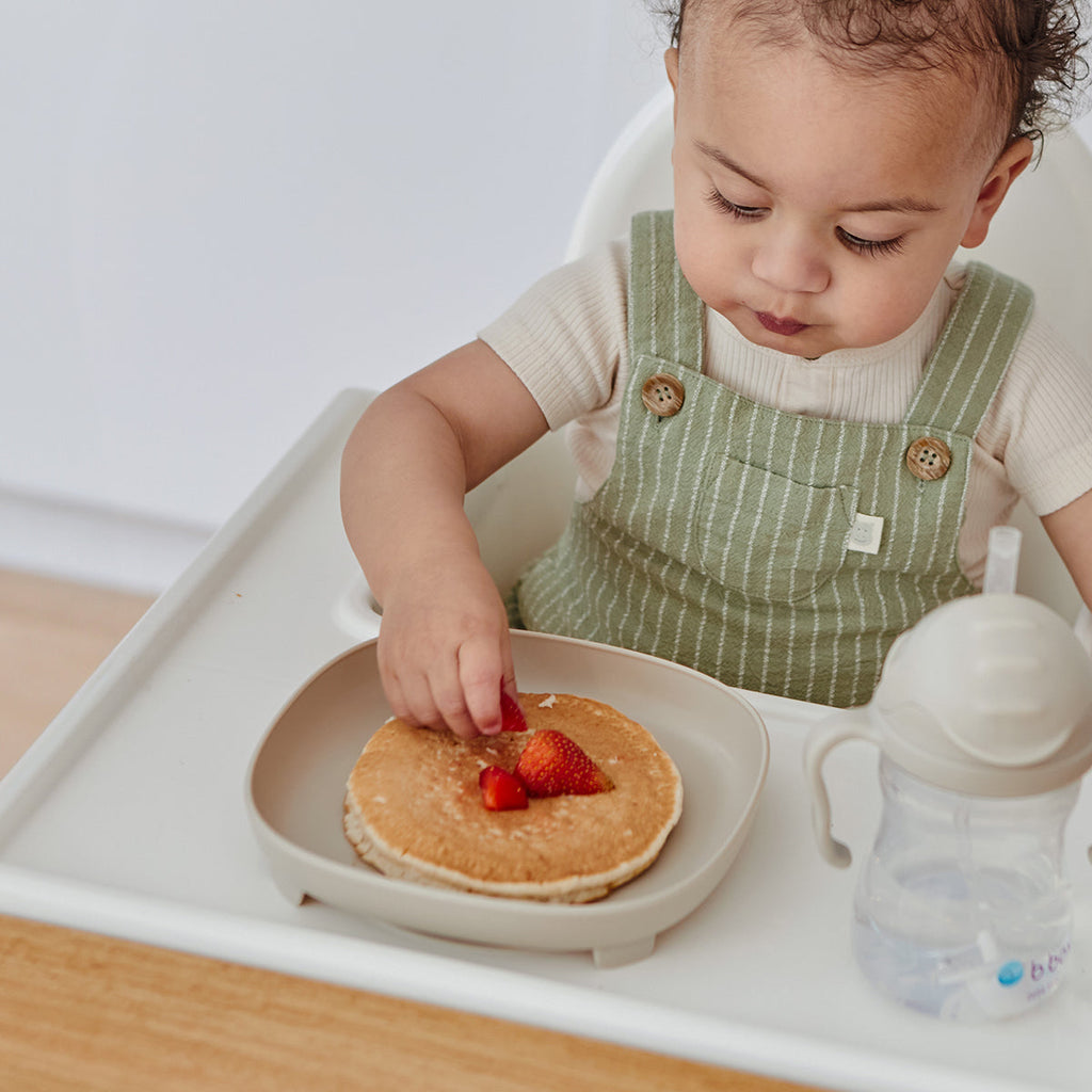 2 in 1 Suction Plate - Latte