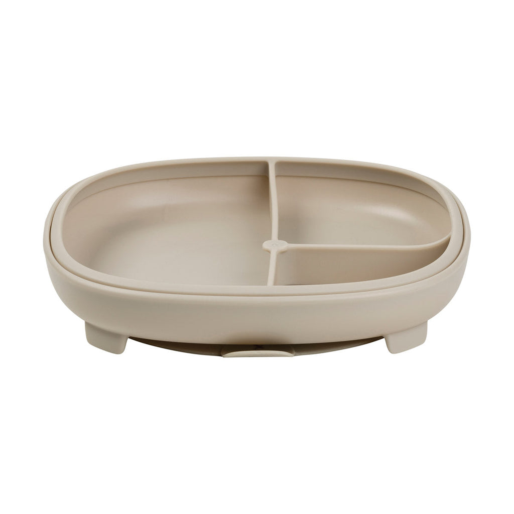 2 in 1 Suction Plate - Latte