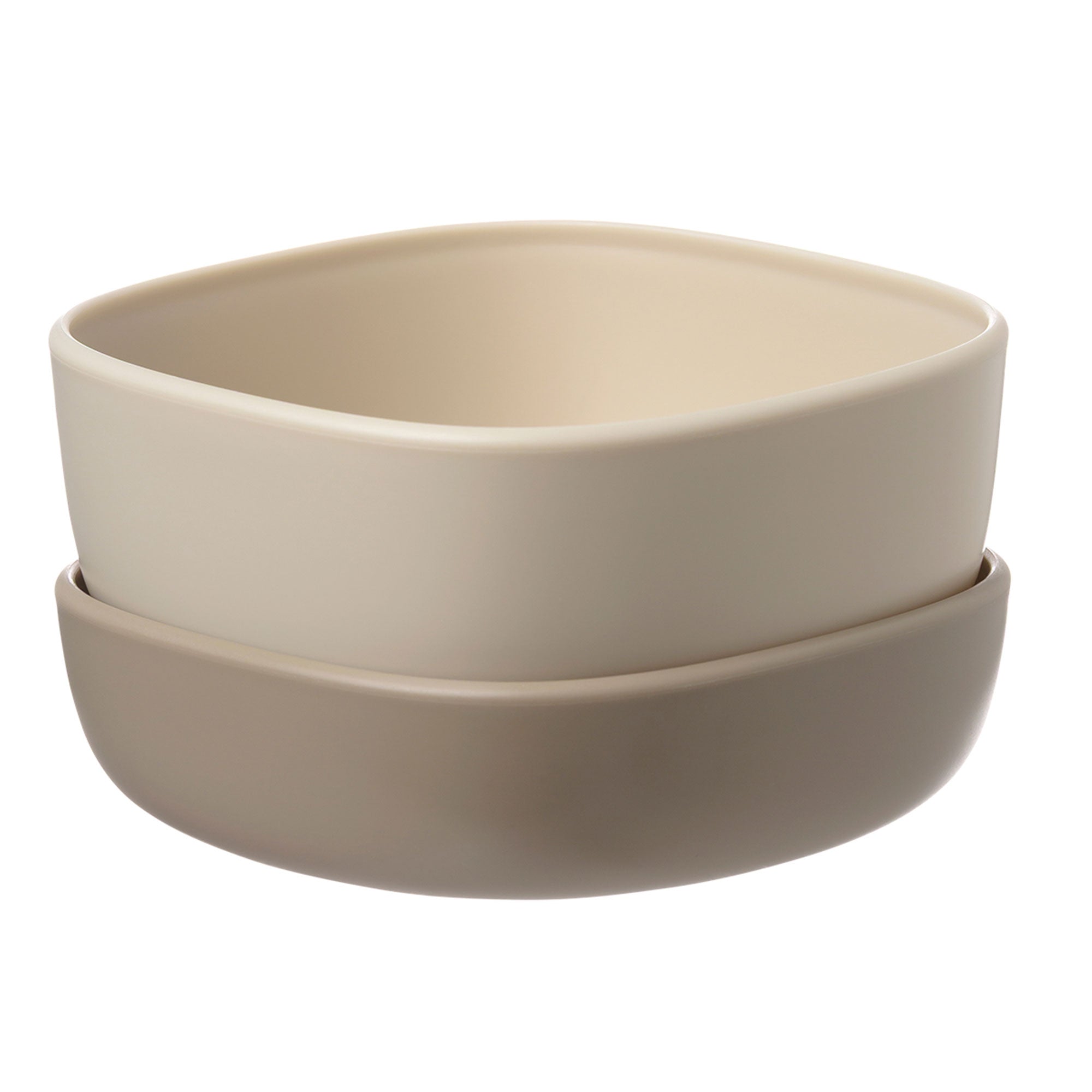 Suction Bowl Duo - Latte