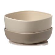 Suction Bowl Duo - Latte