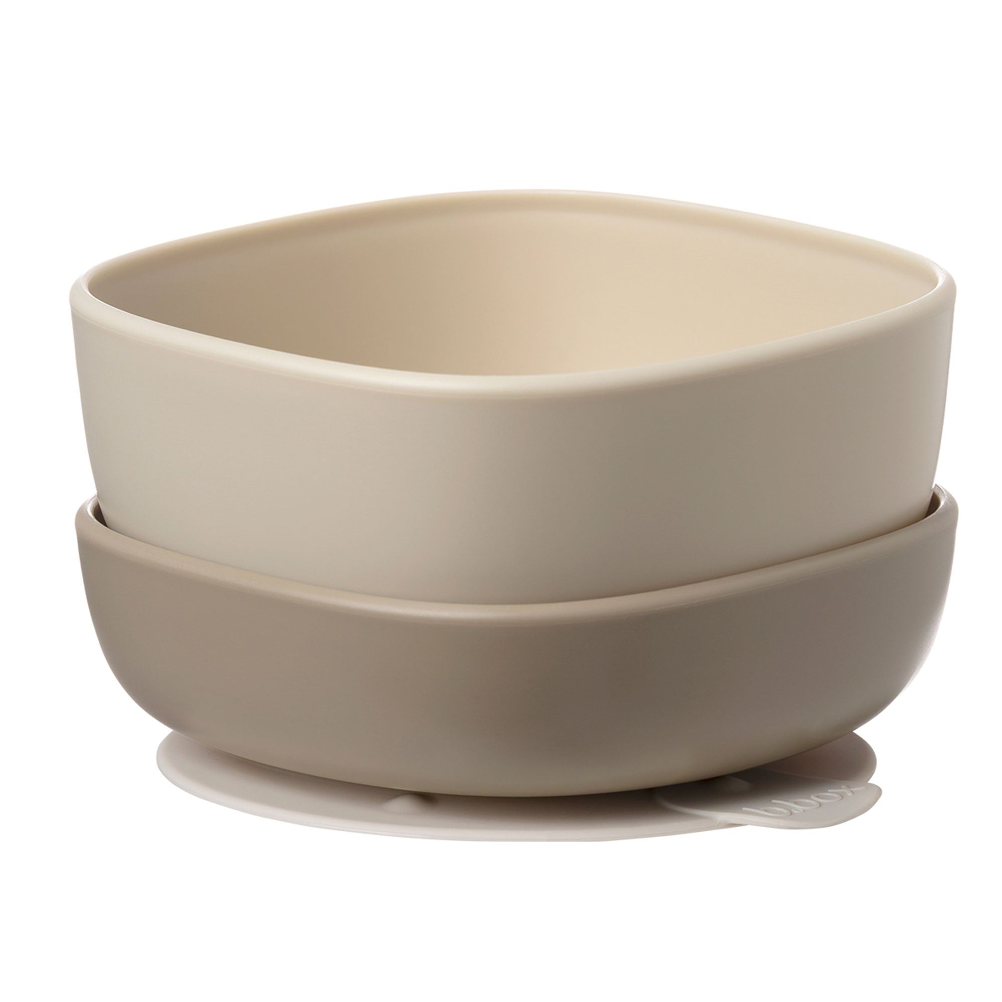 Suction Bowl Duo - Latte