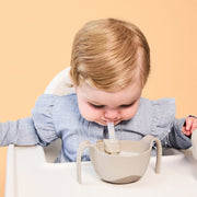 Sip + Snack Bowl - Latte