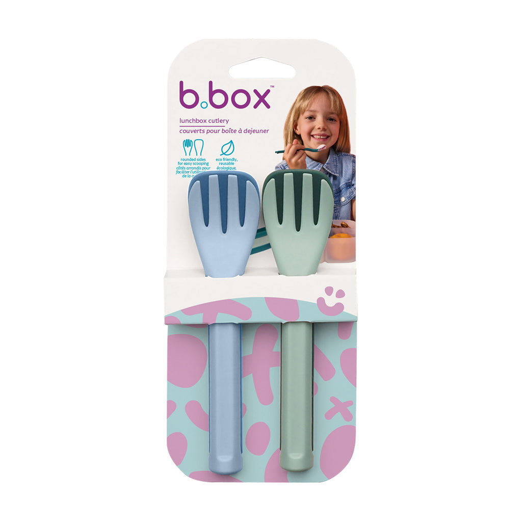 Lunch Cutlery Fork+Spoon Duo 2pk - Horizon