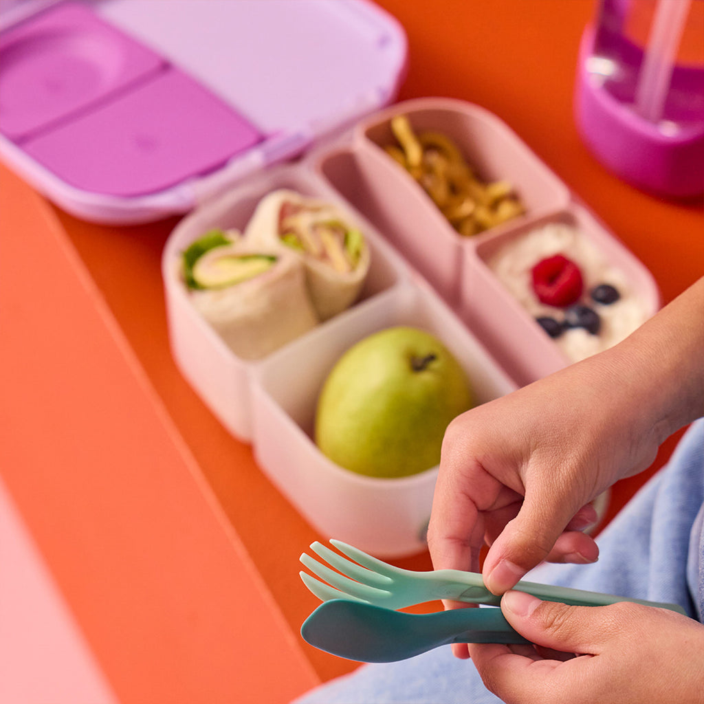 Lunch Cutlery Fork+Spoon Duo 2pk - Horizon