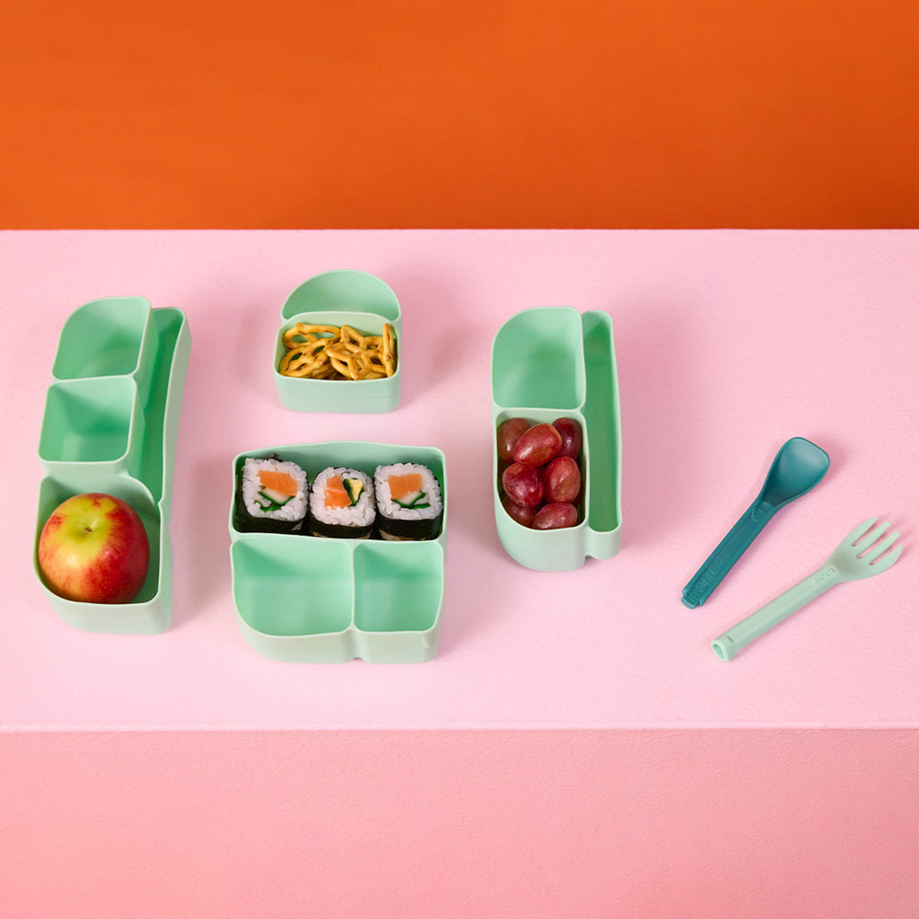 Silicone Bento Buddy - Lunchbox - Forest