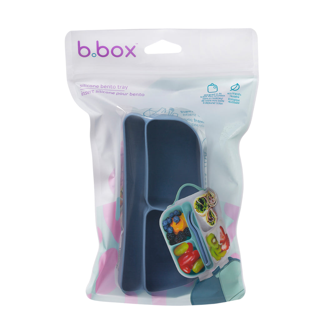 Silicone Bento Tray - Mini Lunchbox - Ocean