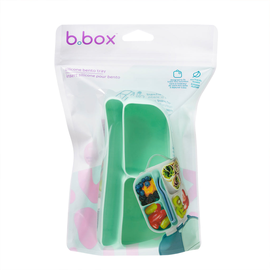 Silicone Bento Tray - Mini Lunchbox - Forest