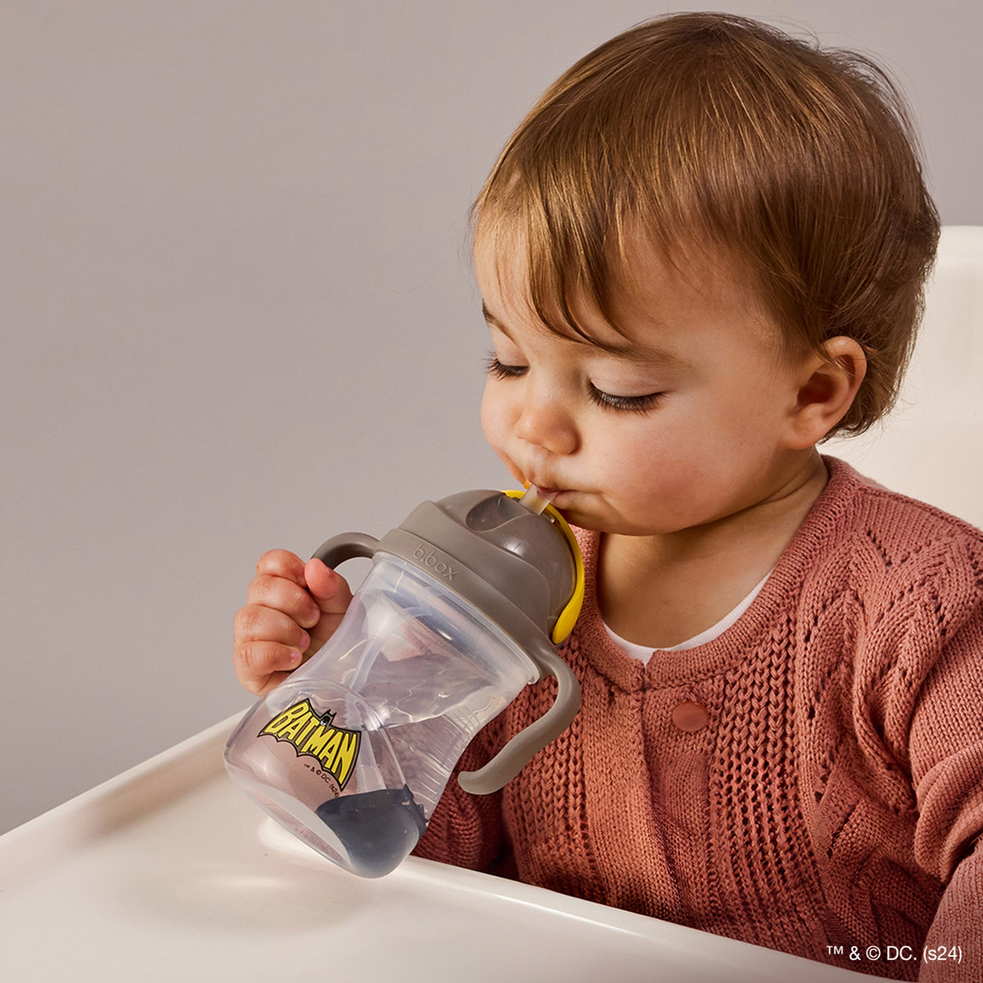 Batman by b.box - Sippy Straw Cup 240ml