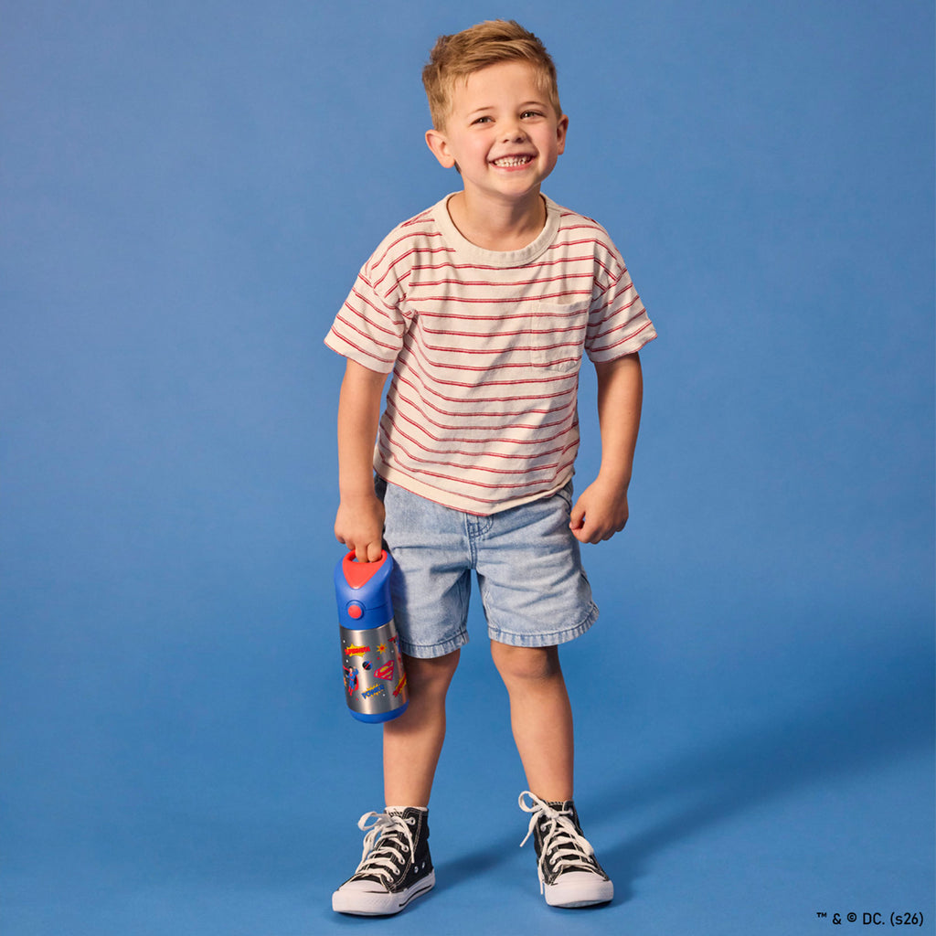 Insulated Drink Bottle - 350ml - Superman