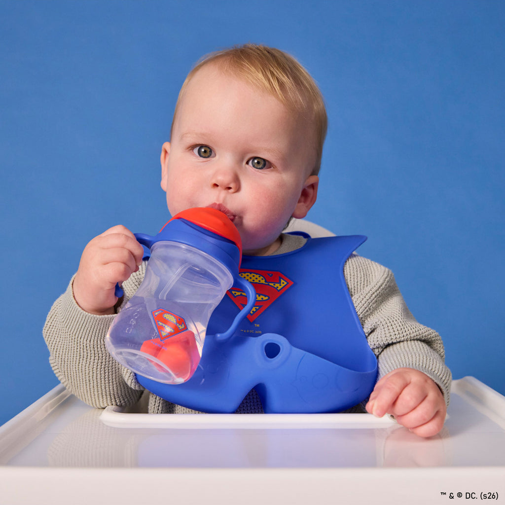 Sippy Straw Cup 240ml - Superman
