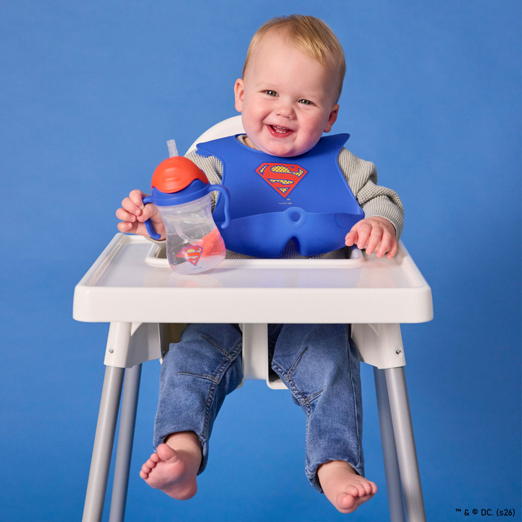 Silicone Bib - Superman
